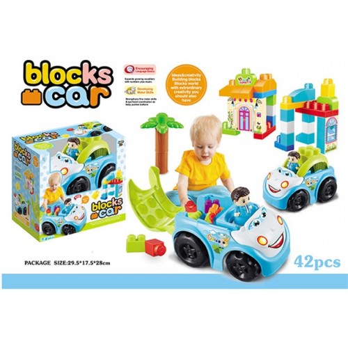 Sada kociek 42 kusov + Auto