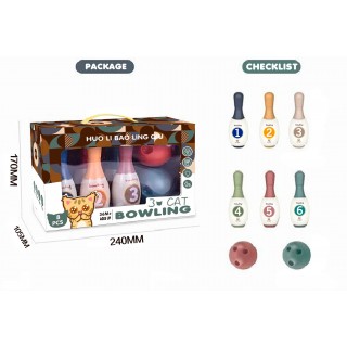 Bowlingová súprava čísel + loptičiek