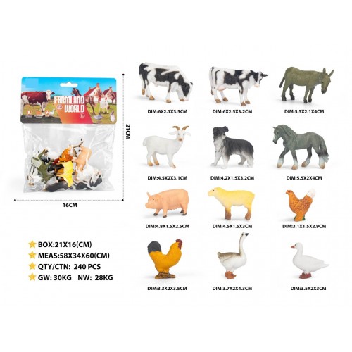 Súprava hospodárskych zvierat