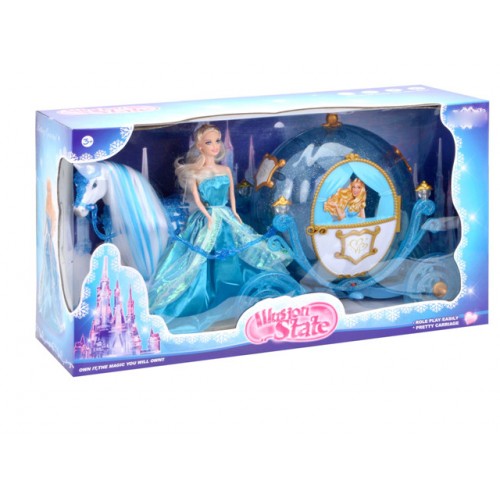 Kočík s bábikou s funkciou svetla a zvuku