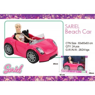 Súprava bábika + auto