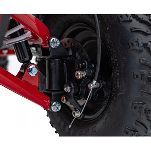 49CC SIRIUS červená spaľovacia štvorkolka