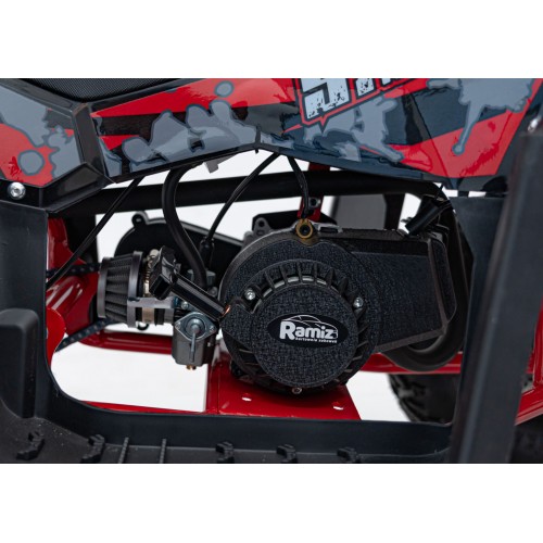 49CC SIRIUS červená spaľovacia štvorkolka