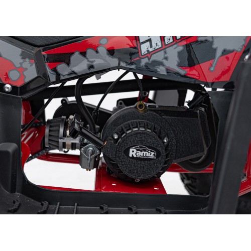 49CC SIRIUS červená spaľovacia štvorkolka