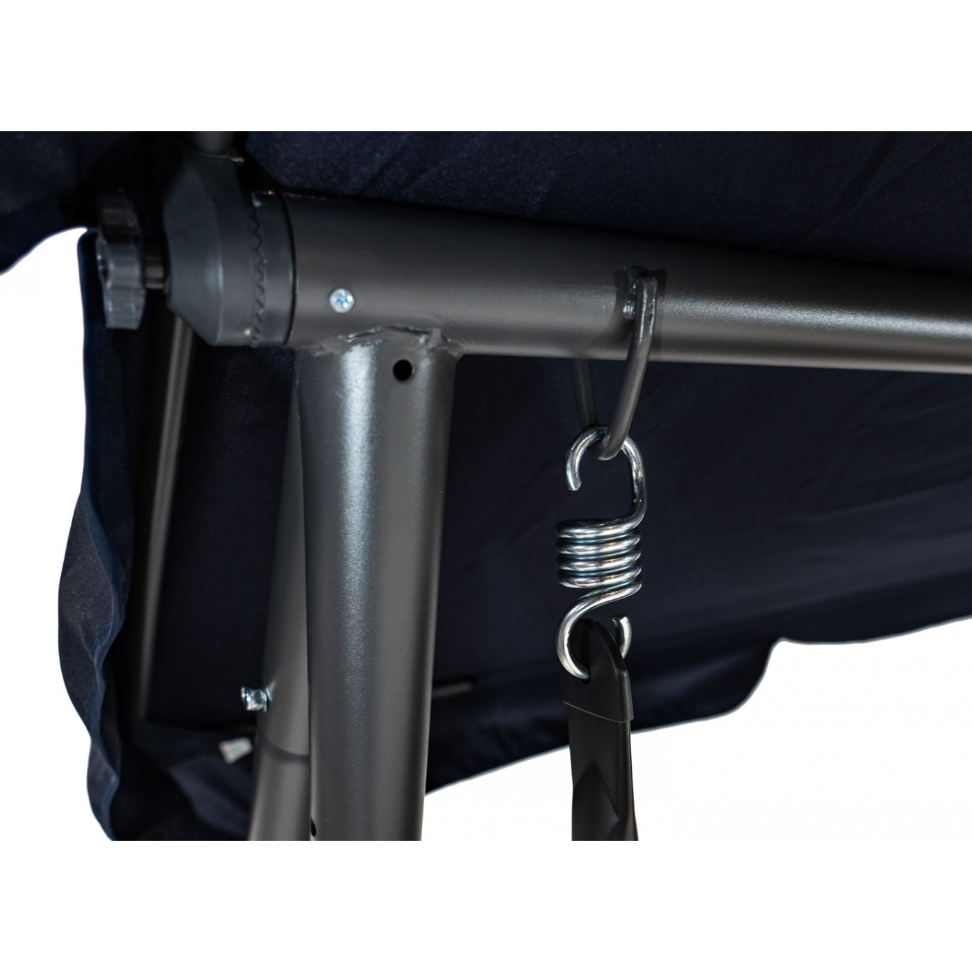 Sedadlo na záhradnú hojdačku Textilné 2x1 námornícka modrá