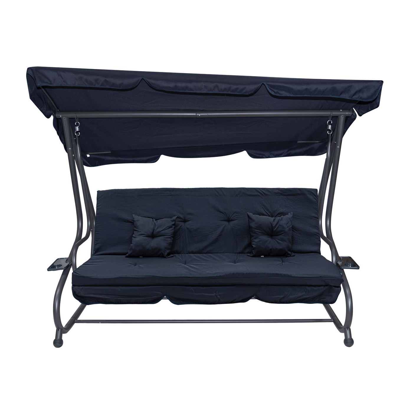 Sedadlo na záhradnú hojdačku Textilné 2x1 námornícka modrá