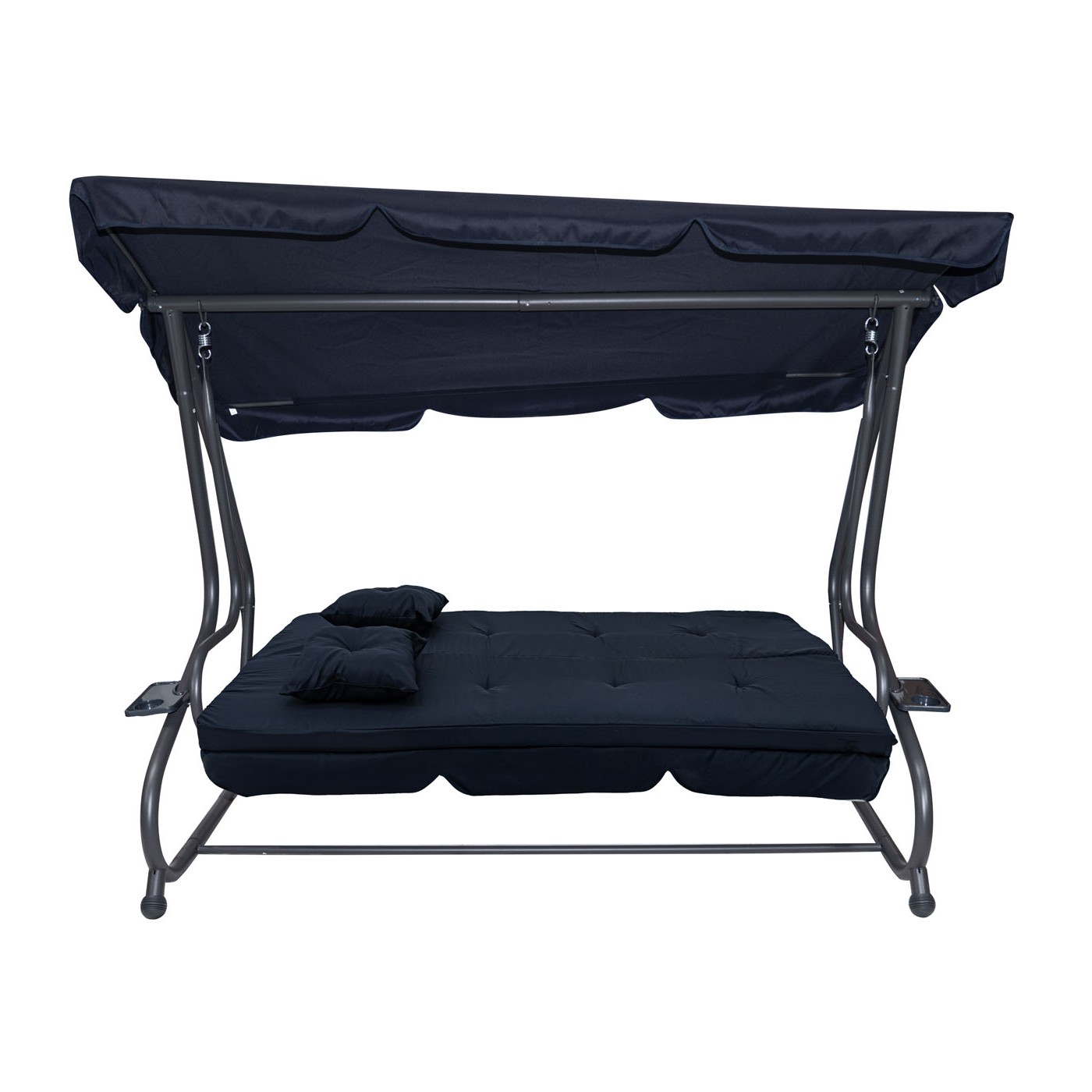 Sedadlo na záhradnú hojdačku Textilné 2x1 námornícka modrá