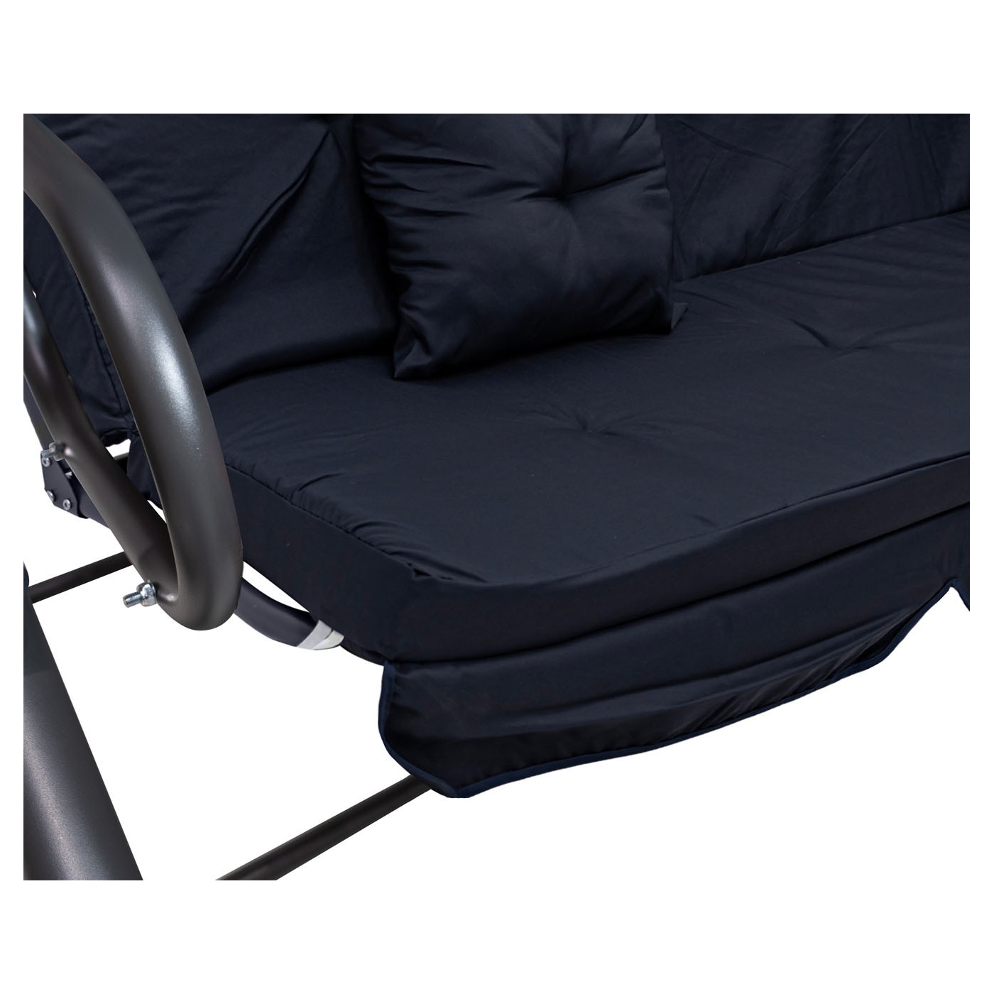 Sedadlo na záhradnú hojdačku Textilné 2x1 námornícka modrá