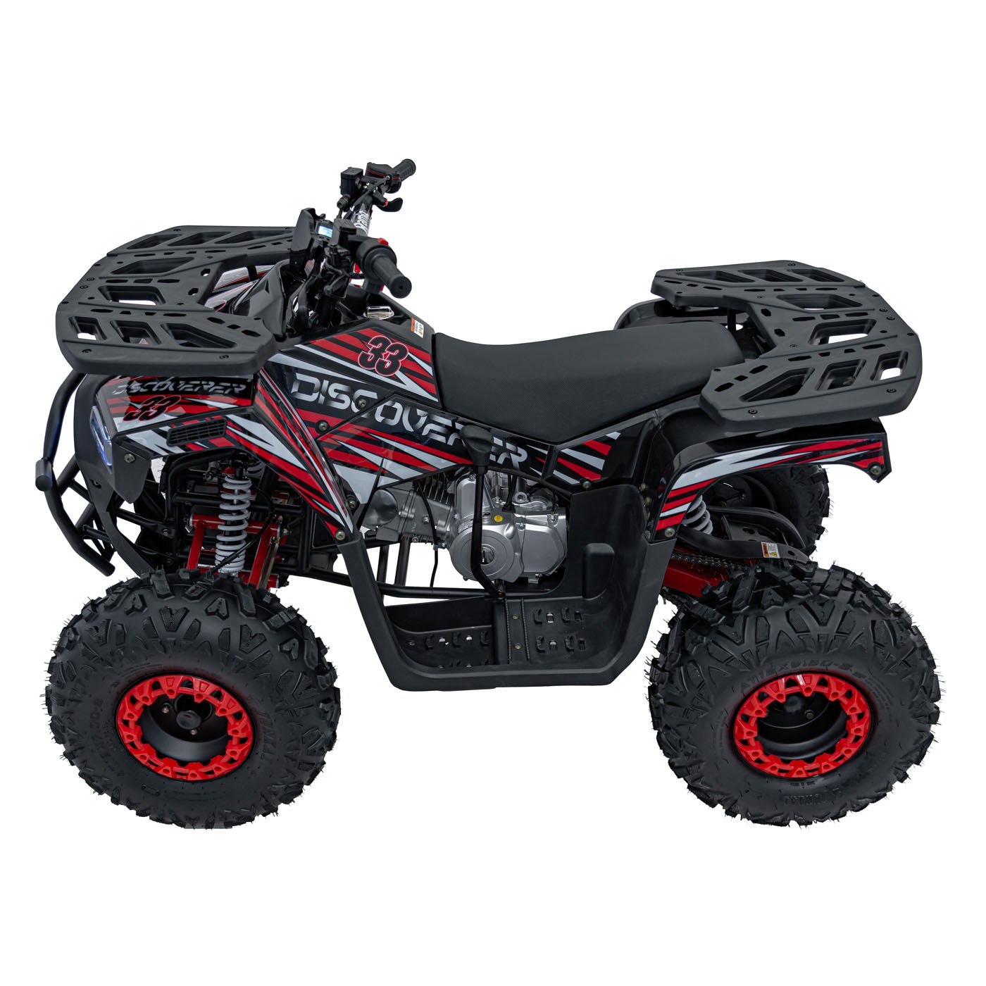 Vozidlo Quad Combustion 125CC DISCOVERER Red