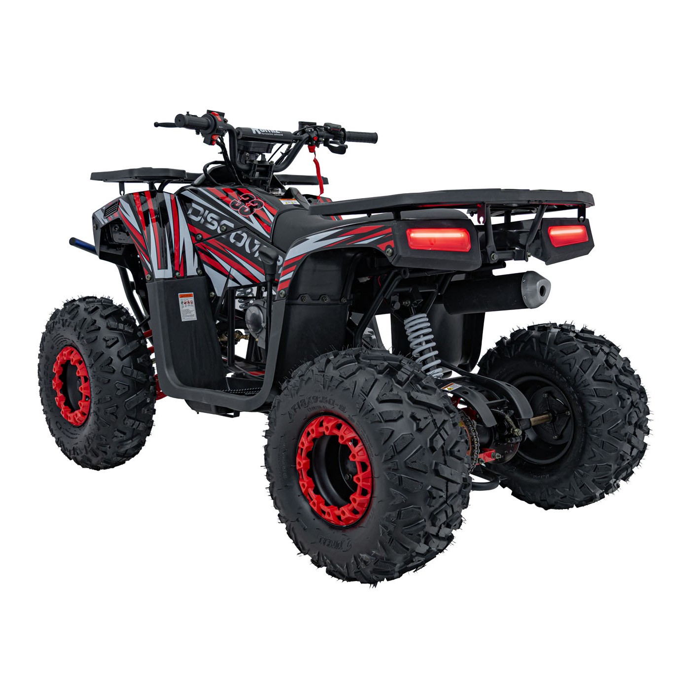 Vozidlo Quad Combustion 125CC DISCOVERER Red