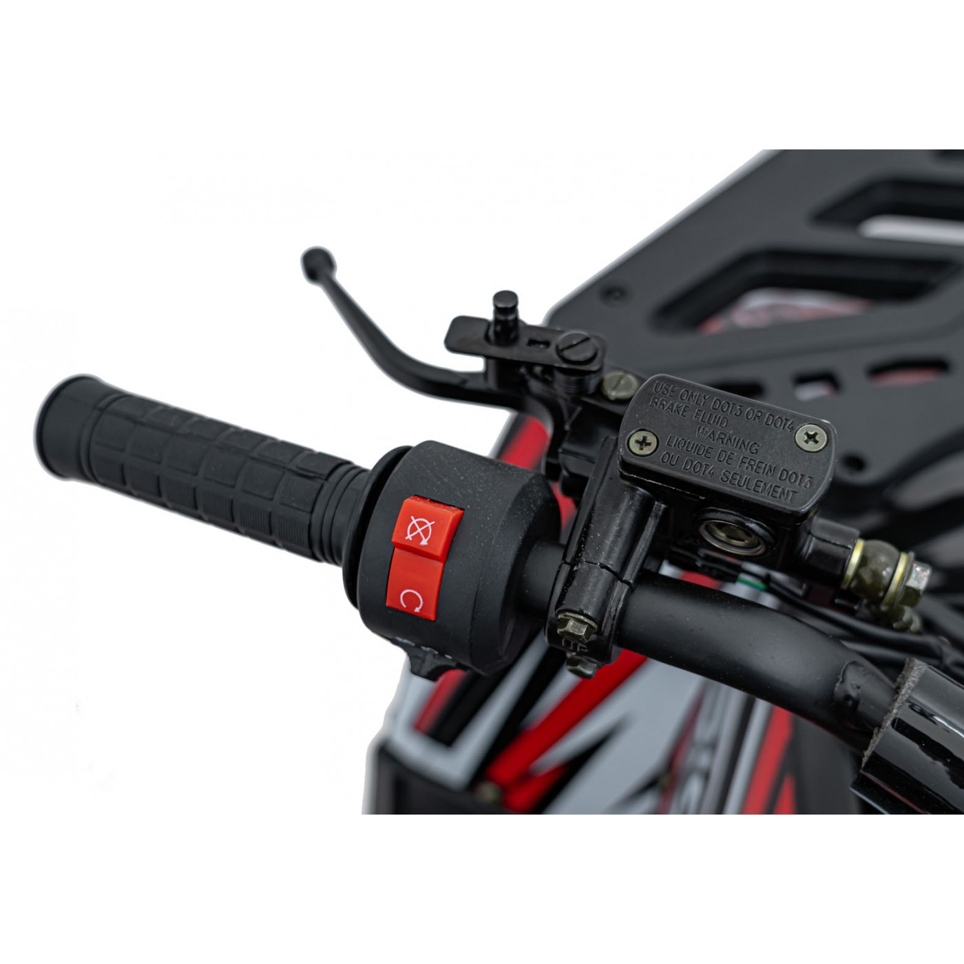 Vozidlo Quad Combustion 125CC DISCOVERER Red