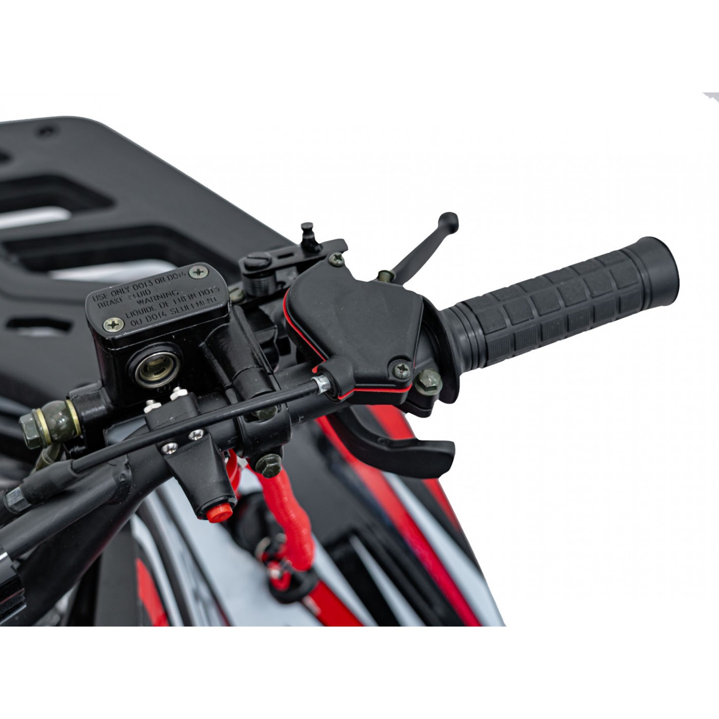 Vozidlo Quad Combustion 125CC DISCOVERER Red