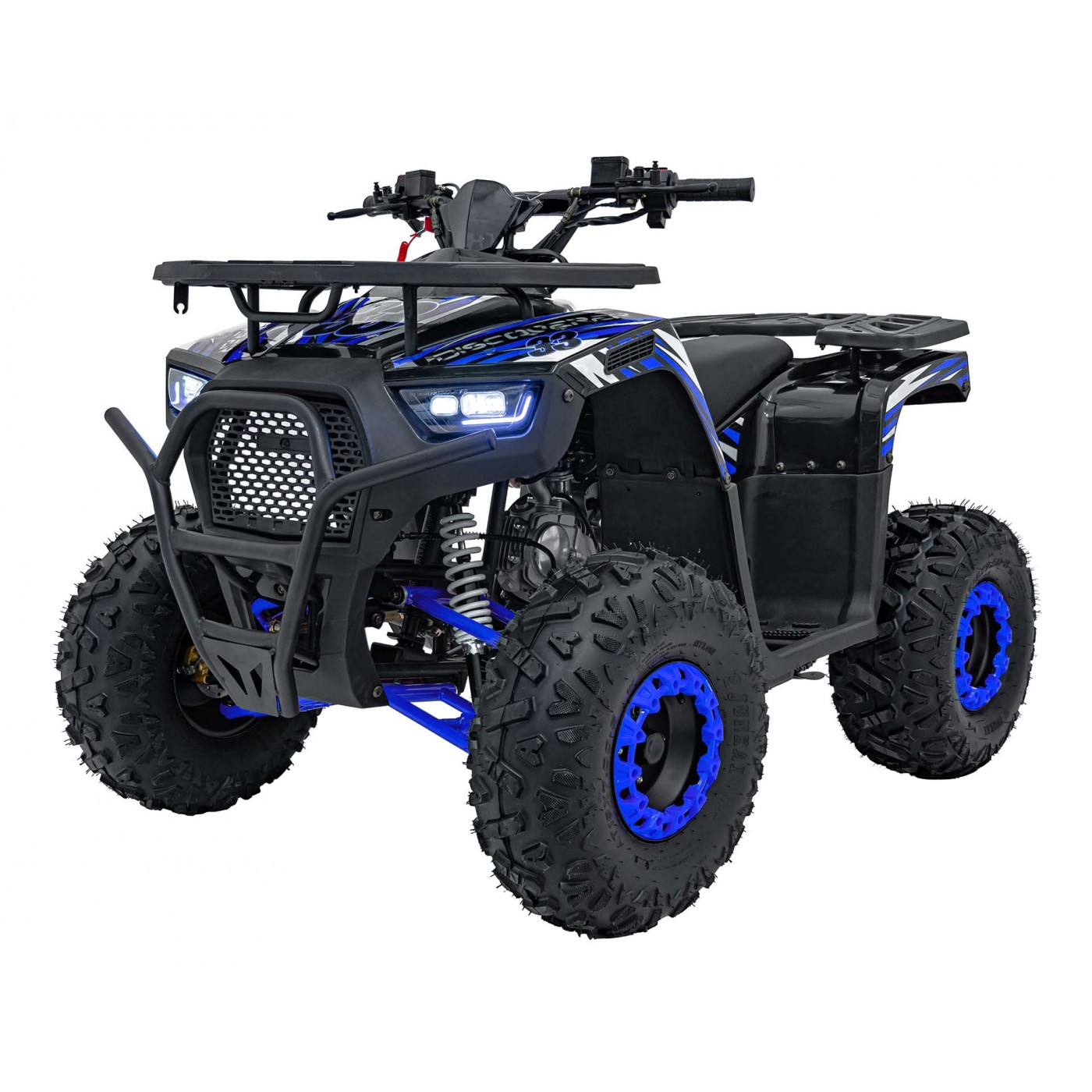 Vozidlo Quad Combustion 125CC DISCOVERER Modrá