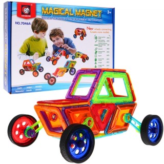 Magnetická stavebnica Sada 46 dielov