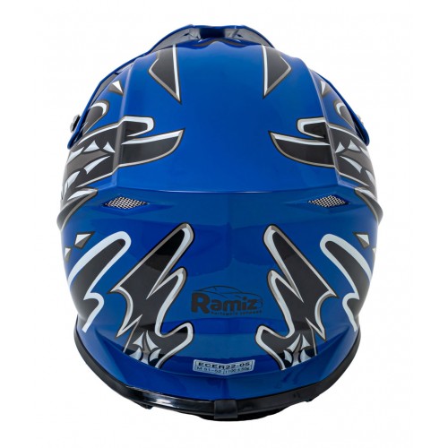 Enduro Blue M motocyklová prilba