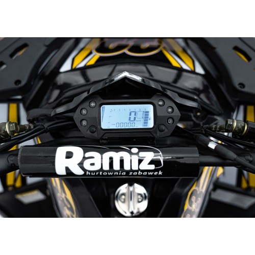 Vozidlo so spaľovacou štvorkolkou 125CC DISCOVERER žltá