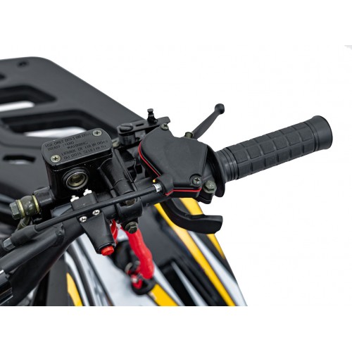 Vozidlo so spaľovacou štvorkolkou 125CC DISCOVERER žltá