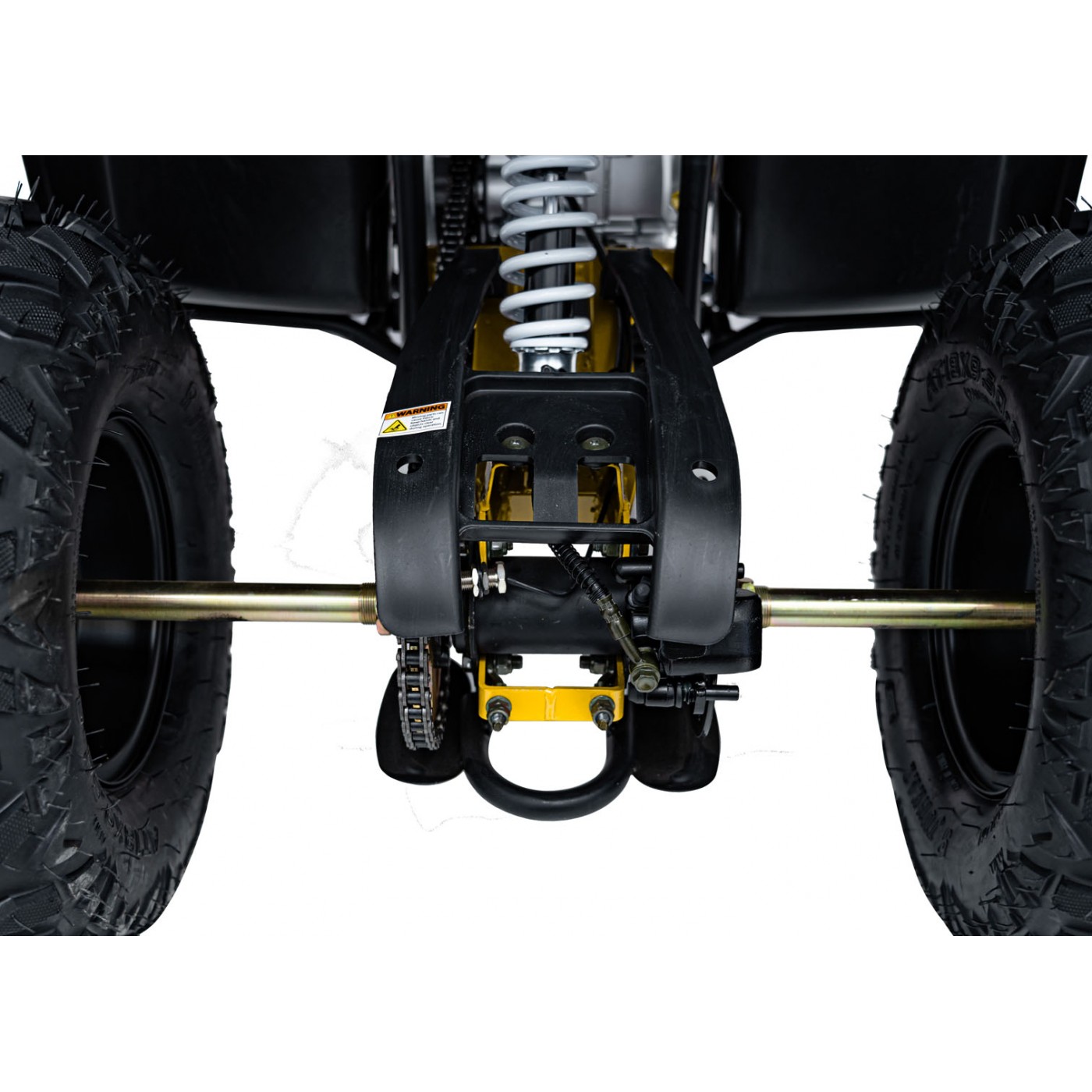 Vozidlo so spaľovacou štvorkolkou 125CC DISCOVERER žltá