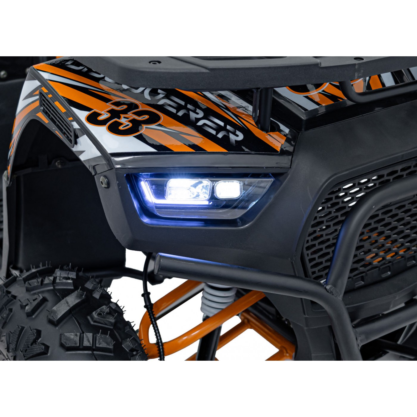 Vozidlo Quad Combustion 125CC DISCOVERER Orange