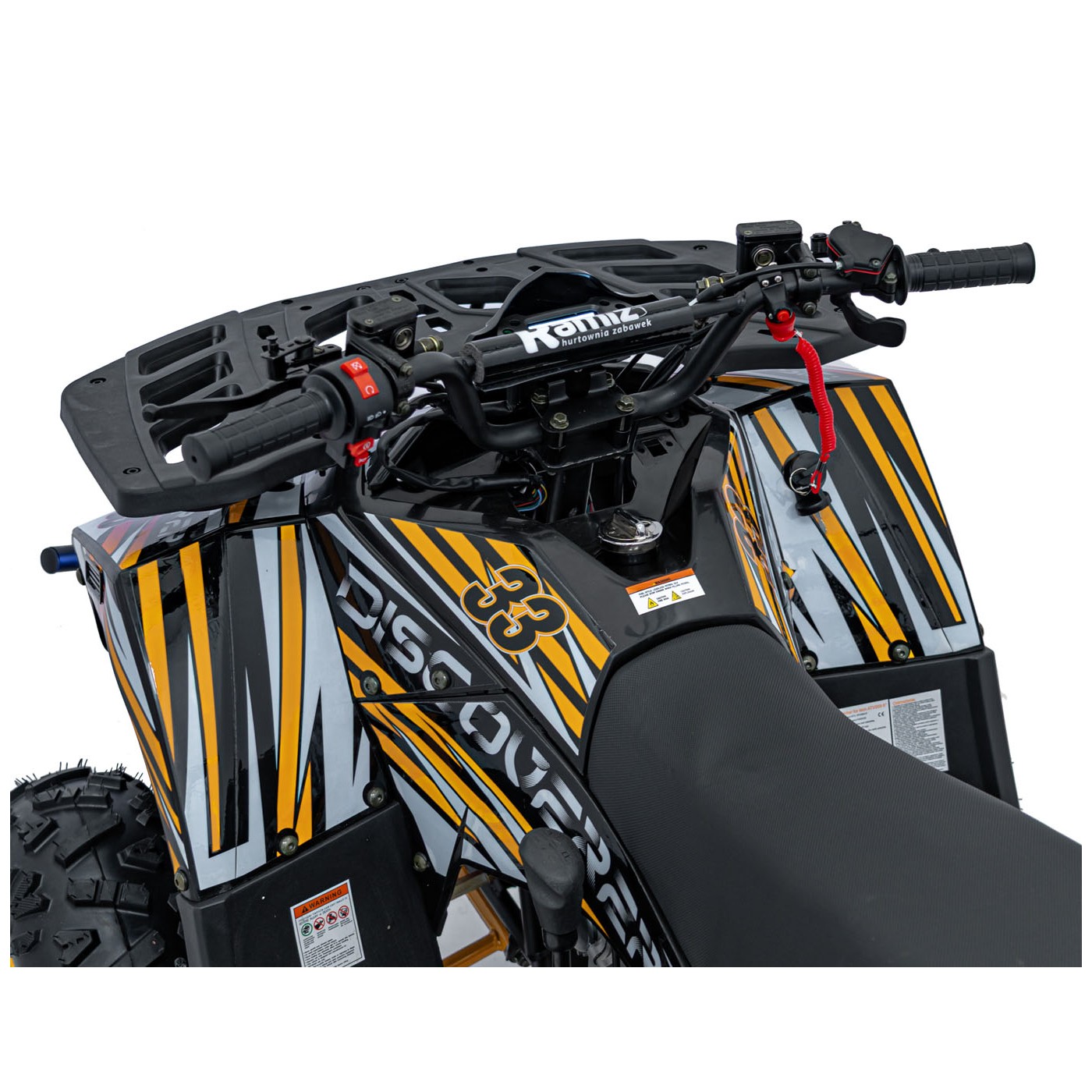 Vozidlo Quad Combustion 125CC DISCOVERER Orange