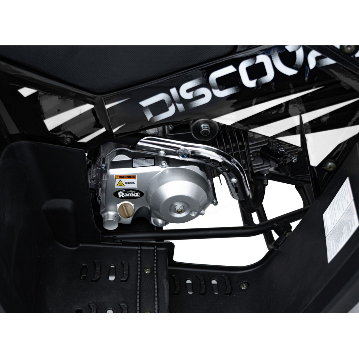 Vozidlo so spaľovacou štvorkolkou 125CC DISCOVERER Black
