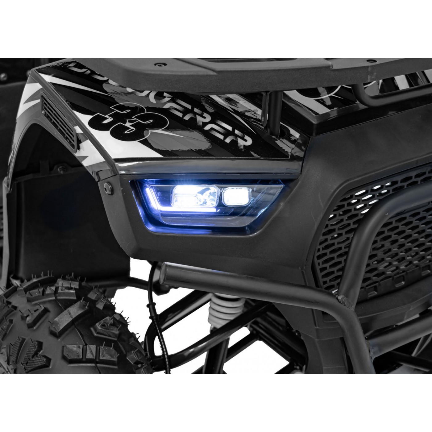 Vozidlo so spaľovacou štvorkolkou 125CC DISCOVERER Black