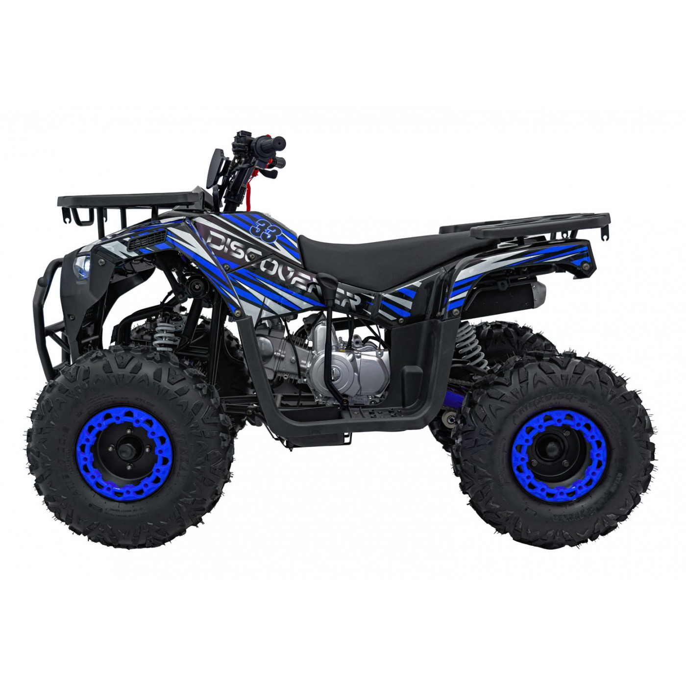Vozidlo Quad Combustion 125CC DISCOVERER Modrá
