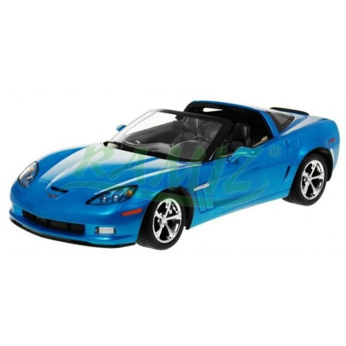 Autíčko R C Chevrolet C6 GS Modrý 1 12 RASTAR