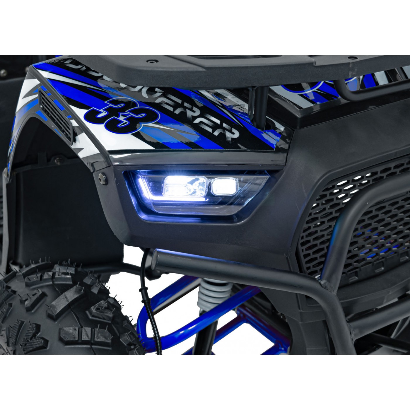 Vozidlo Quad Combustion 125CC DISCOVERER Modrá