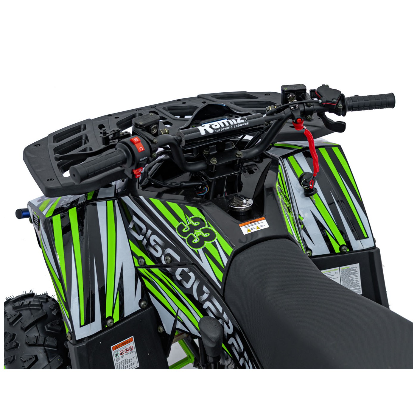 Vozidlo Quad Combustion 125CC DISCOVERER Zelená