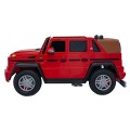 Vozidlo Mercedes Benz MAYBACH G650 Red