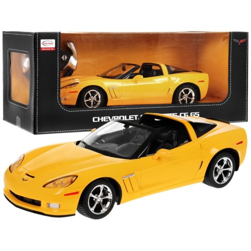 Autíčko R C Chevrolet C6 GS Žltý 1 12 RASTAR