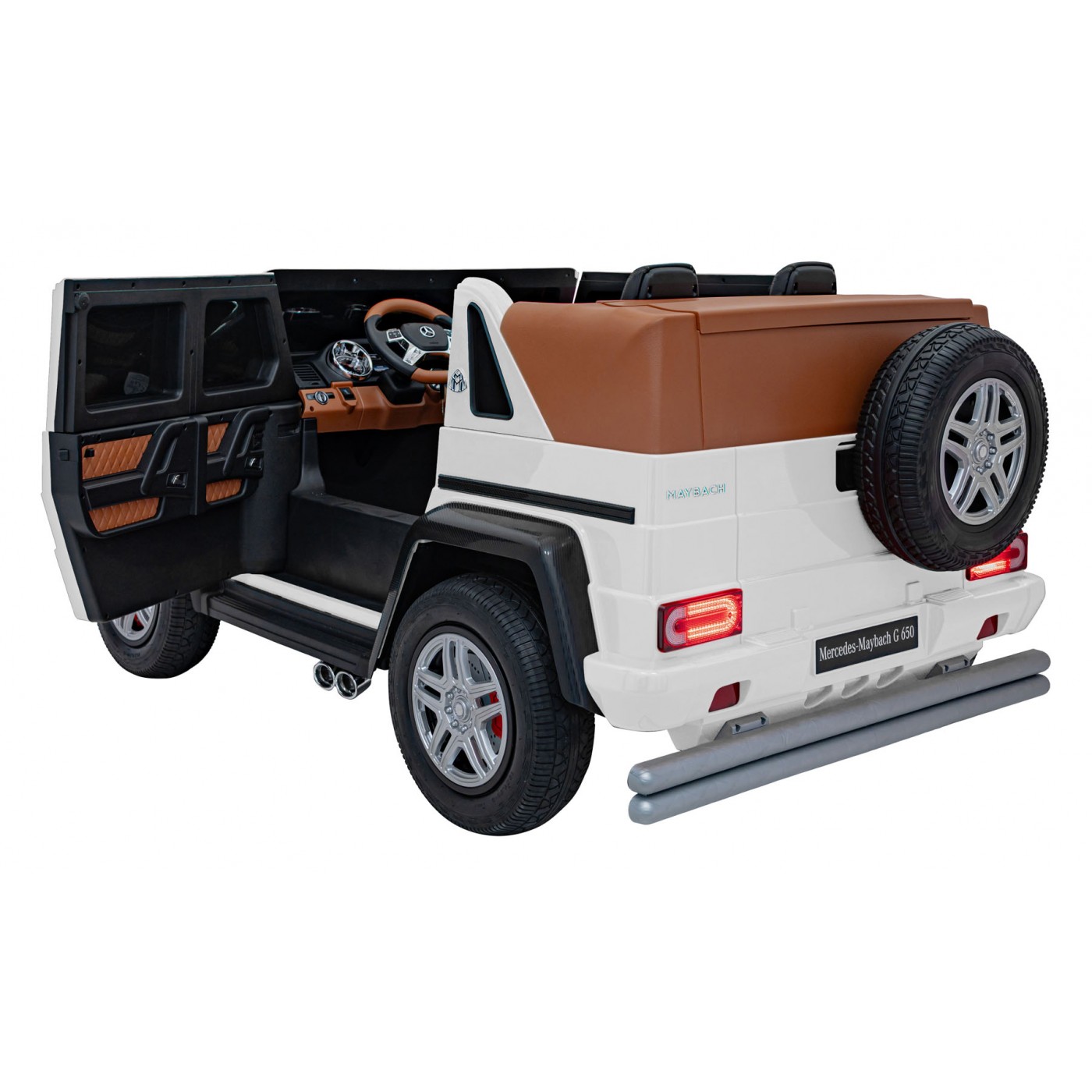 Vozidlo Mercedes Benz MAYBACH G650 Biele