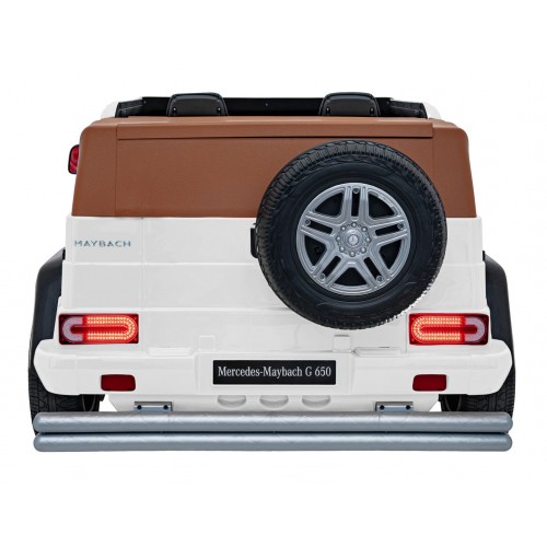Vozidlo Mercedes Benz MAYBACH G650 Biele