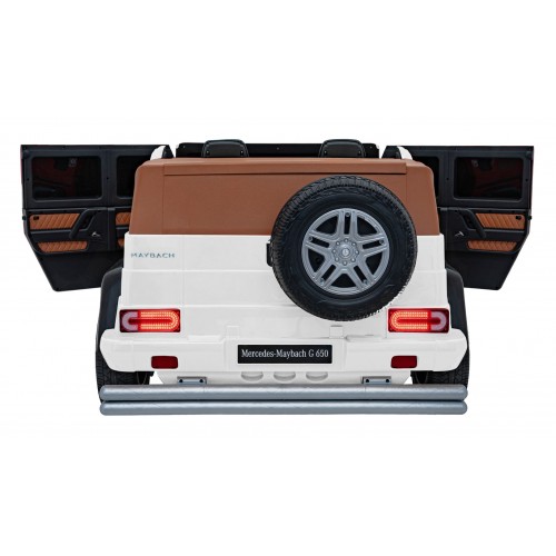 Vozidlo Mercedes Benz MAYBACH G650 Biele