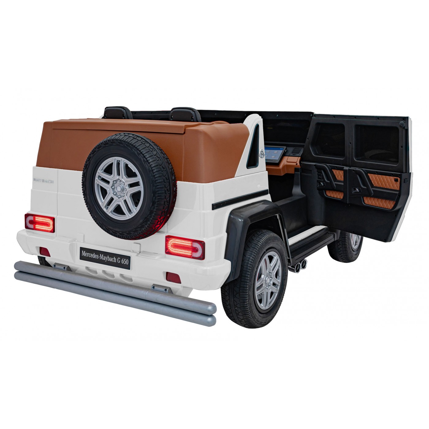 Vozidlo Mercedes Benz MAYBACH G650 Biele