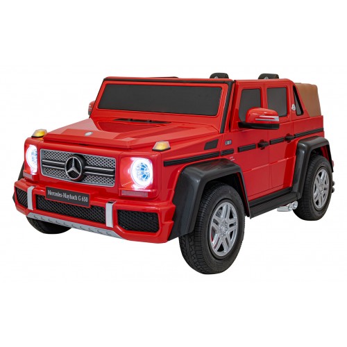Vozidlo Mercedes Benz MAYBACH G650 STRONG Červené