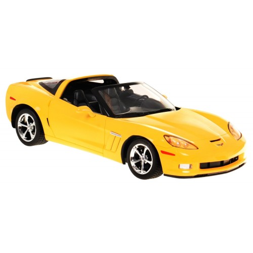 Autíčko R C Chevrolet C6 GS Žltý 1 12 RASTAR