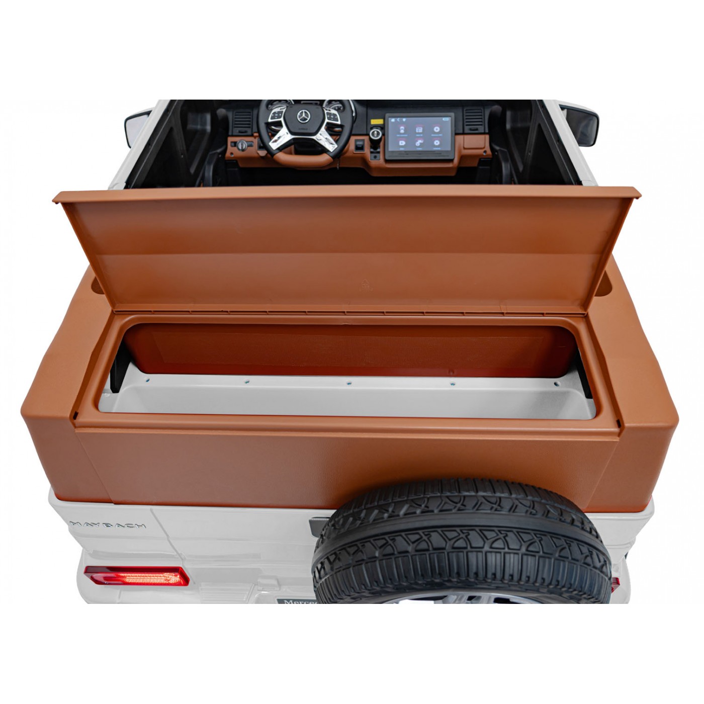 Vozidlo Mercedes Benz MAYBACH G650 STRONG Biele