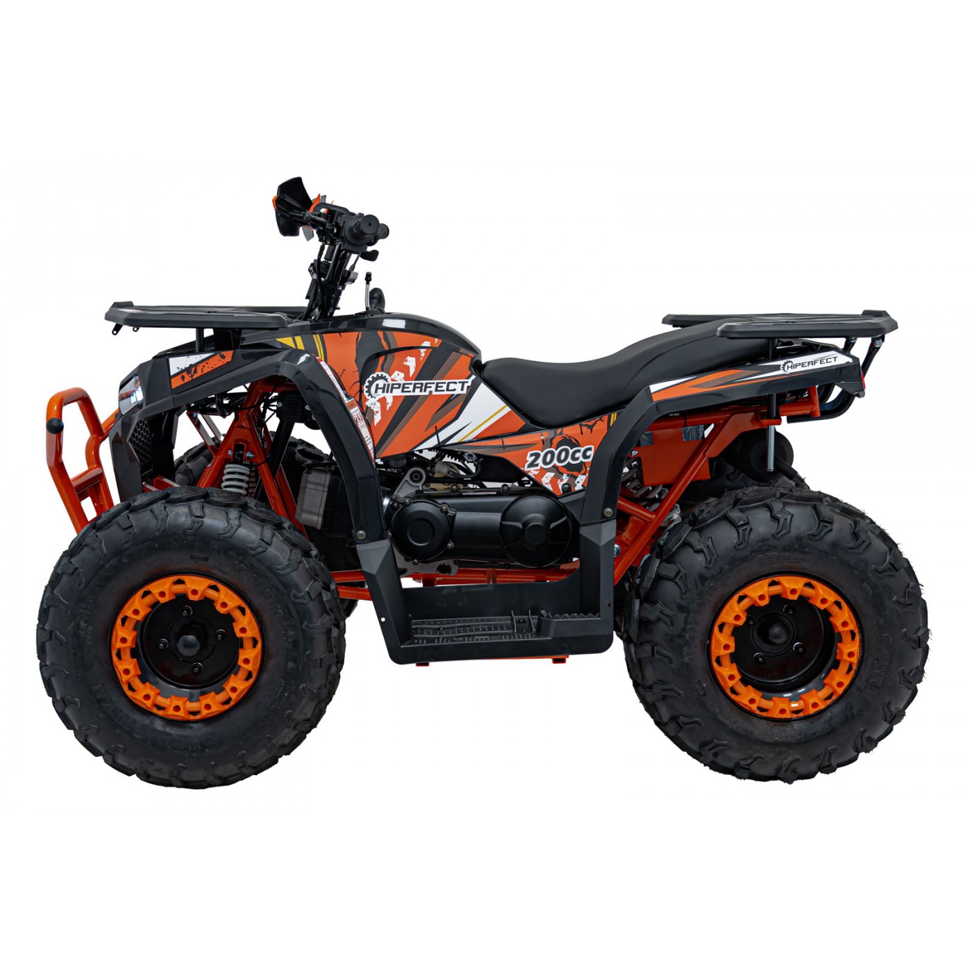Vozidlo Quad Combustion 200CC PRO RIDER Orange