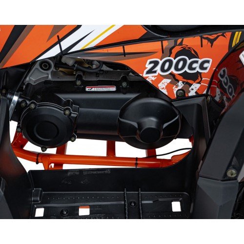 Vozidlo Quad Combustion 200CC PRO RIDER Orange