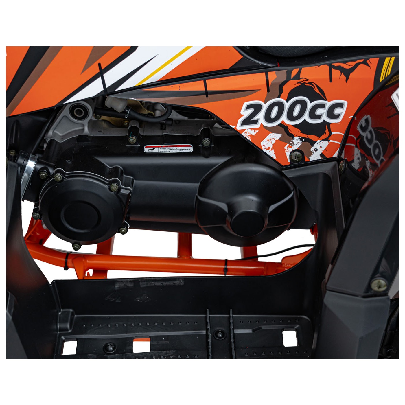 Vozidlo Quad Combustion 200CC PRO RIDER Orange