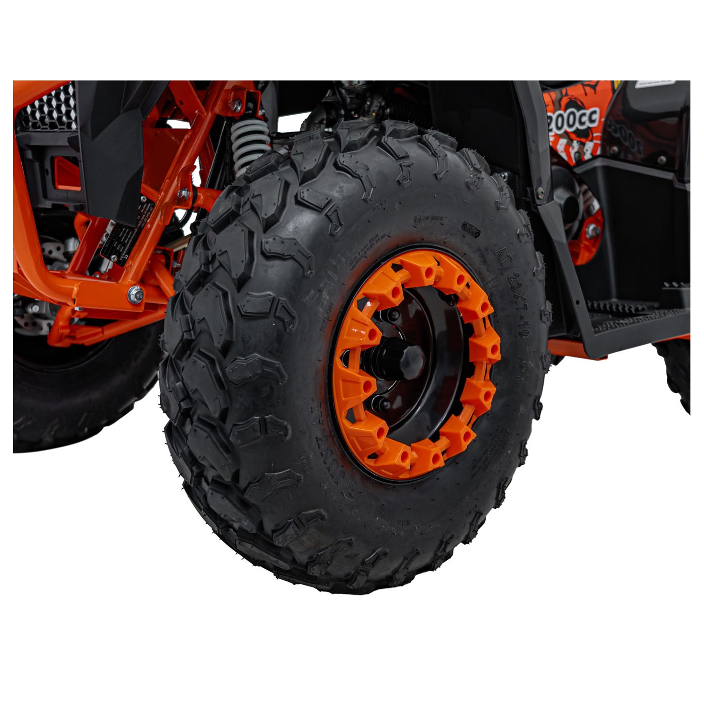 Vozidlo Quad Combustion 200CC PRO RIDER Orange