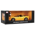 Autíčko R C Chevrolet C6 GS Žltý 1 12 RASTAR