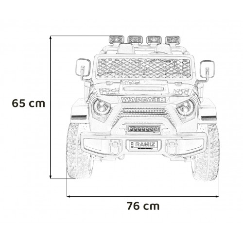 Off Road vozidlo MONSTER Pink