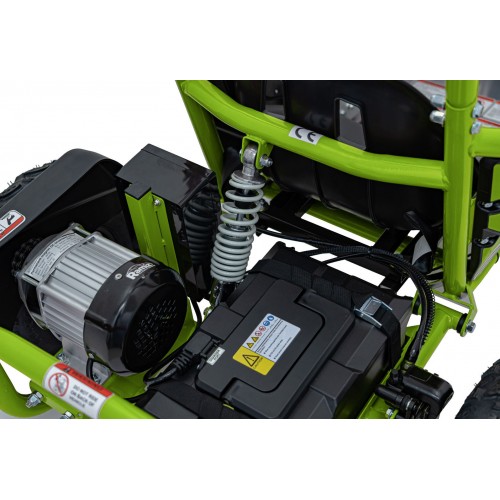 MAIGHTY zelené elektrické motokárové vozidlo