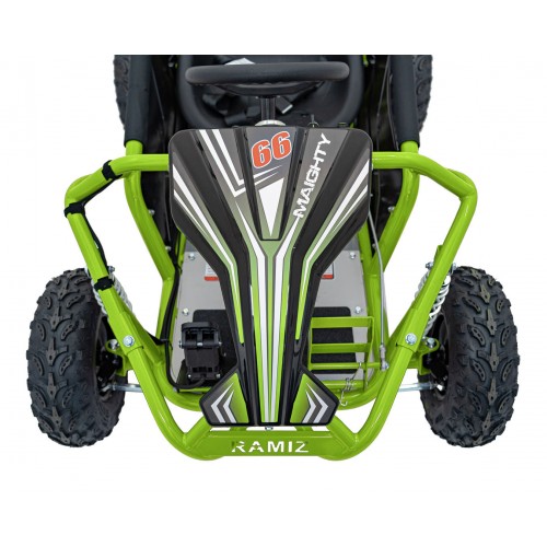 MAIGHTY zelené elektrické motokárové vozidlo
