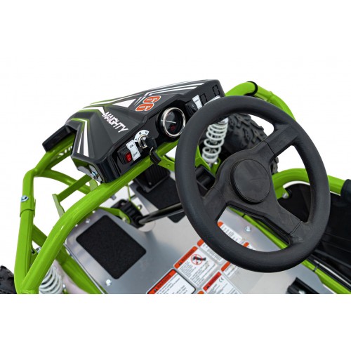 MAIGHTY zelené elektrické motokárové vozidlo
