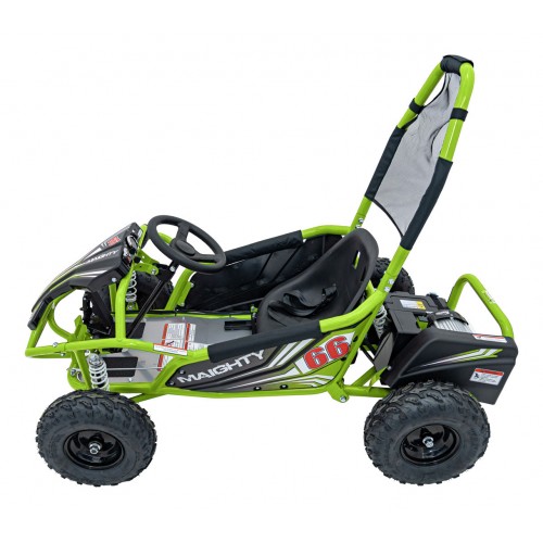 MAIGHTY zelené elektrické motokárové vozidlo