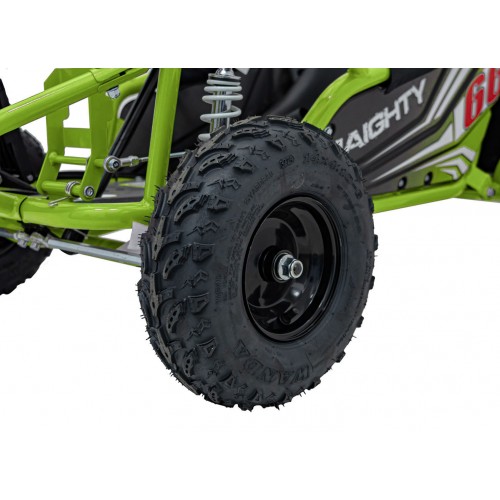 MAIGHTY zelené elektrické motokárové vozidlo